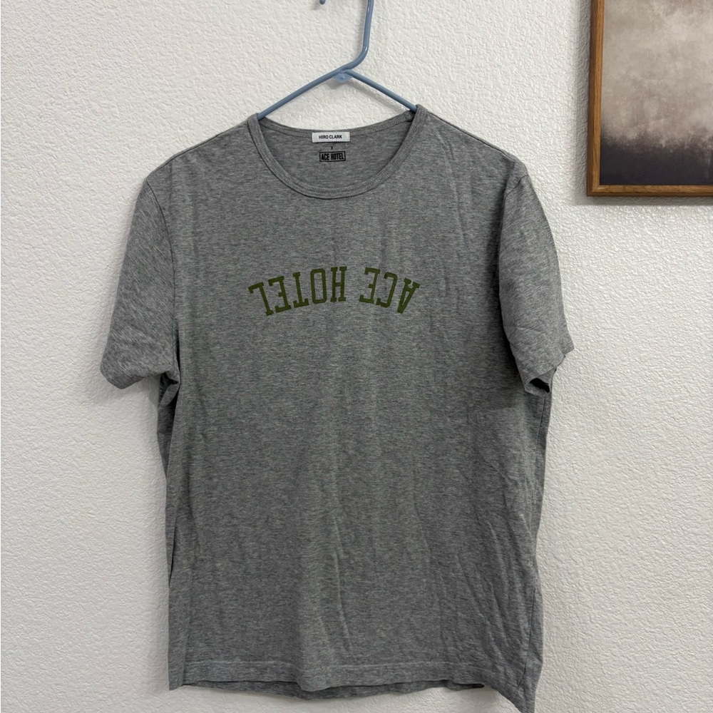 Hiro Clark x ACE HOTEL M Gray Men's Shirt